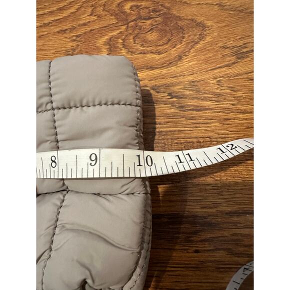 Tarte Cosmetics Quilted Makeup Bag – Gray – 8x10 – Brand New Sleek Design - Picture 6 of 6